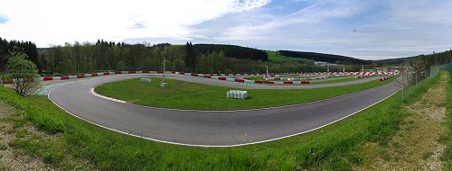 Karting Francorchamps bocht 2